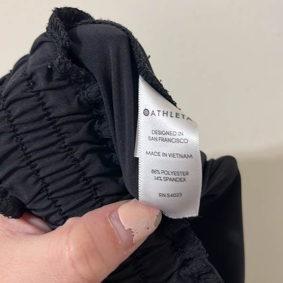 Athleta Black Roaming Romper Size 4 - Picture 12 of 12
